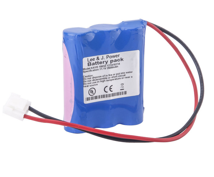 適用perlong 普朗 KAYO 18650 121A16114 監(jiān)護儀電池